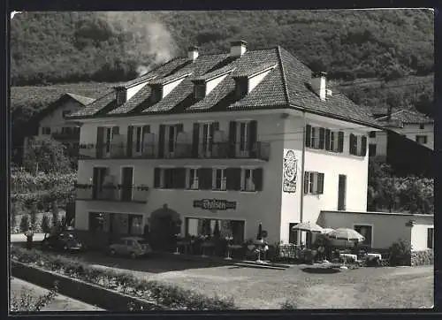 AK Burgstall bei Meran, Gasthof Theisen