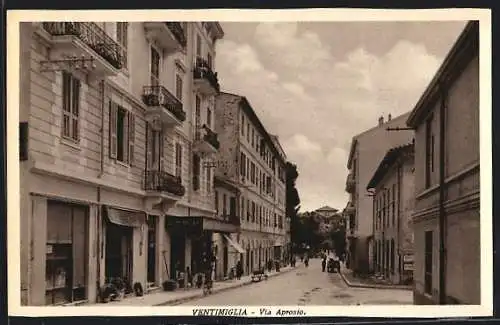 AK Ventimiglia, Via Aprosio