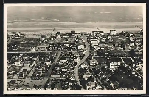 AK Wangerooge, Gesamtansicht mit Blick nach dem Nordseestrand