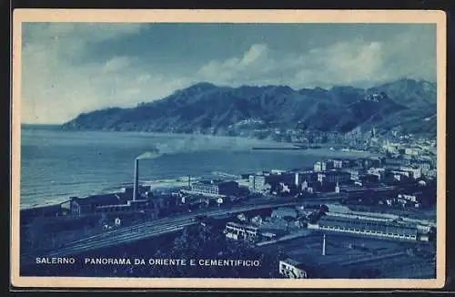 AK Salerno, Panorama da Oriente e Cementificio