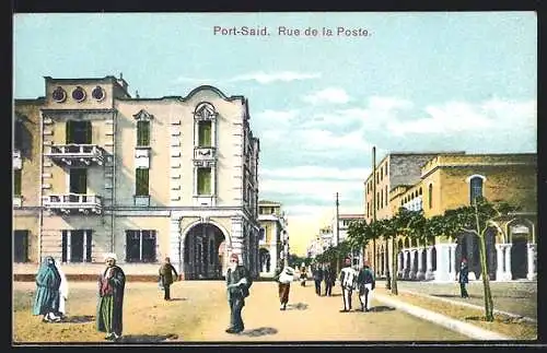 AK Port Said, Rue de la Poste