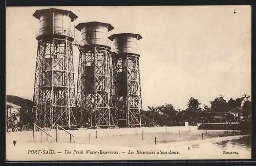 AK Port-Said, The Fresh Water-Reservoirs