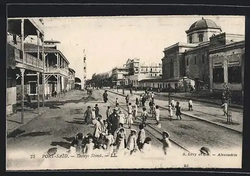 AK Port-Said, Lesseps Street