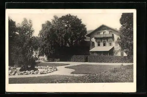 AK Gumpoldskirchen, Gasthaus Meierei Richardhof F. u. C. Amreither mit Anlage