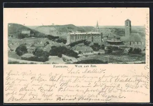 AK Wijk aan Zee, Panorama mit Kirche