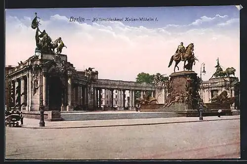 AK Berlin, Nationaldenkmal Kaiser Wilhelm I.