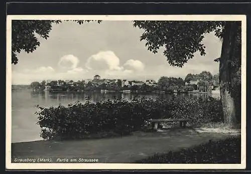 AK Strausberg /Mark, Partie am Stausee