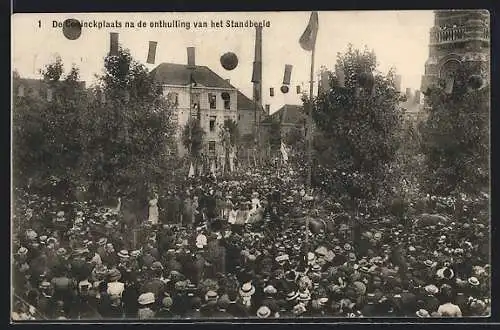 AK Roeselaere, De Coninckplaats na de onthulling van het Standbeeld