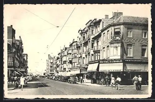 AK La Panne, Avenue de la Mer