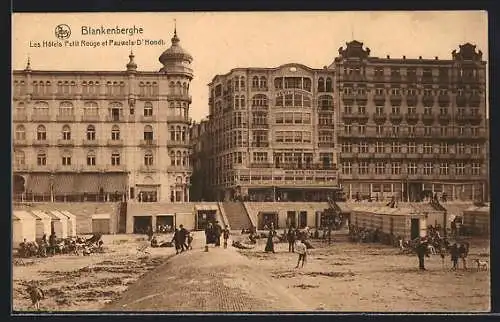 AK Blankenberghe, Les Hotels Petit Rouge et Pauwels-D` Hondt