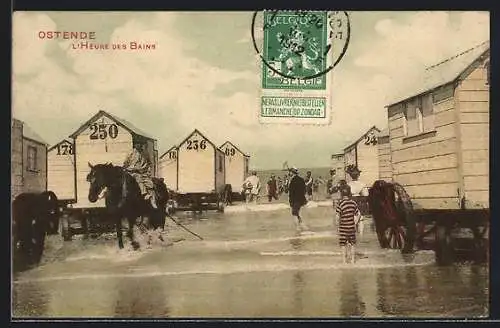 AK Ostende, L`Heure des Bains