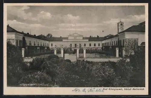 AK Bad Königswart, Schloss Metternich