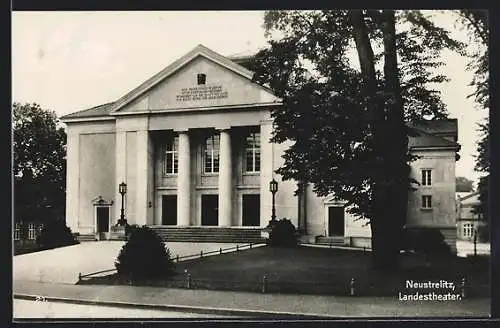 AK Neustrelitz, Partie am Landestheater