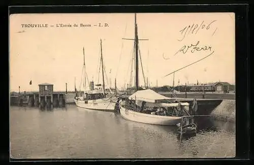 AK Trouville, L`Entrée du Bassin