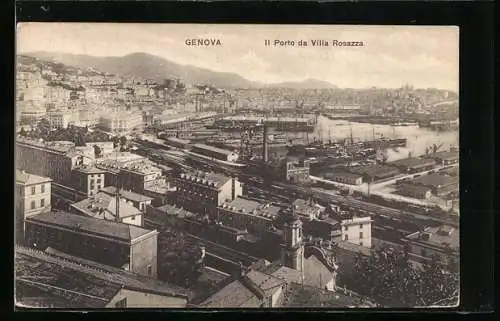 AK Genova, Il Porto da Villa Rosazza