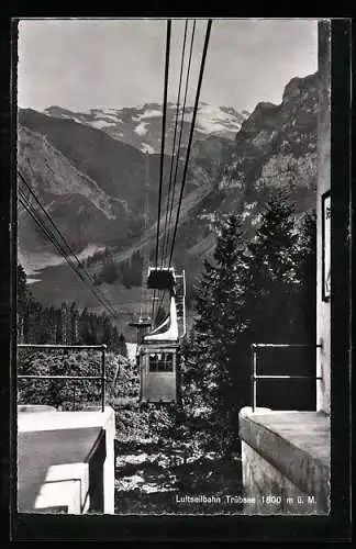 AK Trübsee, Luftseilbahn im Sonnenschein