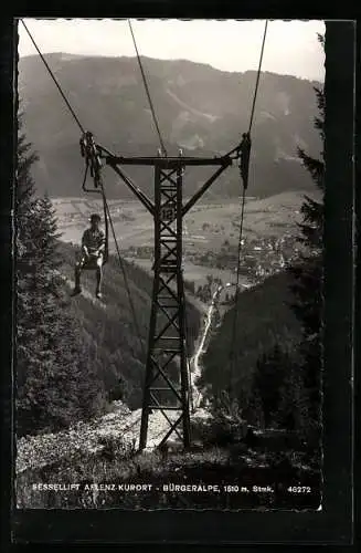 AK Aflenz, Sessellift auf die Bürgeralpe