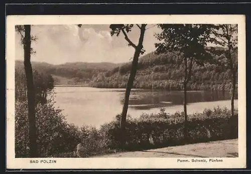 AK Bad Polzin, Blick über den See