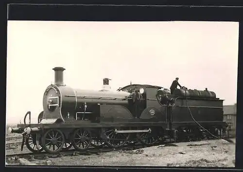 AK Dampflokomotive No. 459, englische Eisenbahn