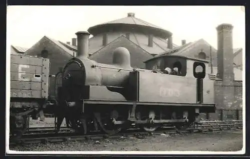 AK Dampflokomotive No. 1103, englische Eisenbahn