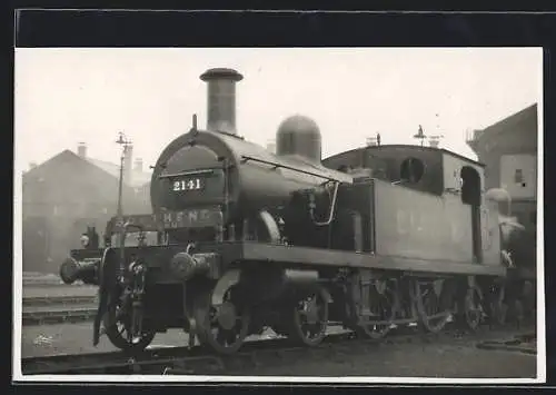 AK Dampflokomotive No. 2141, englische Eisenbahn