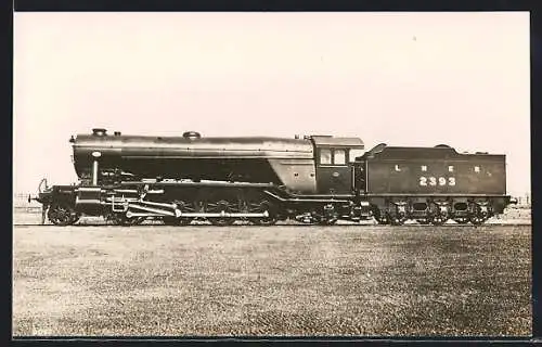 Foto-AK englische Eisenbahn der Gesellschaft LNER mit Kennung 2393