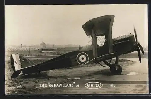 AK Flugzeug De Havilland Airco 4