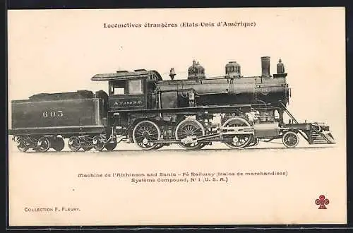 AK Eisenbahn der Atchinson and Santa Fe Railway