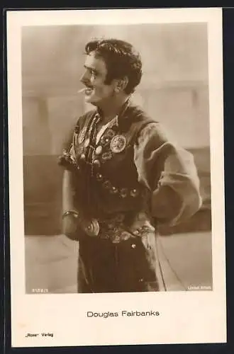 AK Schauspieler, Douglas Fairbanks als Musketier