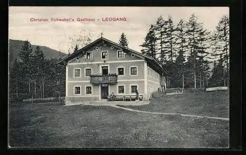 AK Leogang, Christian Schwabel`s Gasthaus