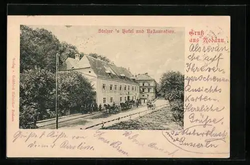 AK Rodaun, Stelzers Hotel und Restauration