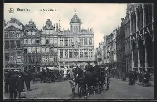 AK Brüssel / Bruxelles, La Grand`Place