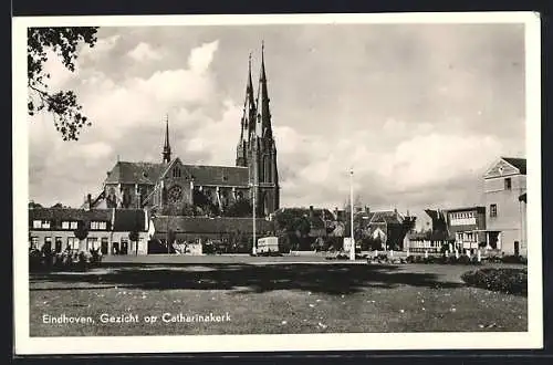 AK Eindhoven, Gezicht op Catharinakerk