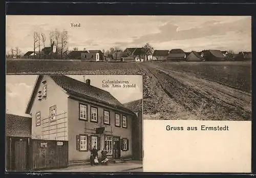 AK Ermstedt, Colonialwaren, Inh. Arno Synold, Totalansicht