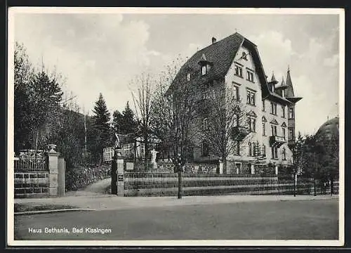 AK Bad Kissingen, Haus Bethania, Ringstrasse 2