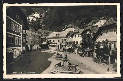 AK Hallstatt, Marktplatz