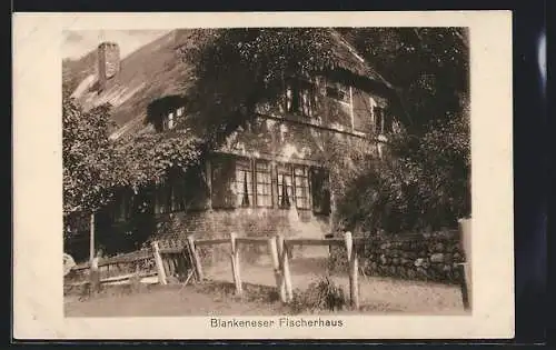 AK Hamburg-Blankenese, Blankeneser Fischerhaus