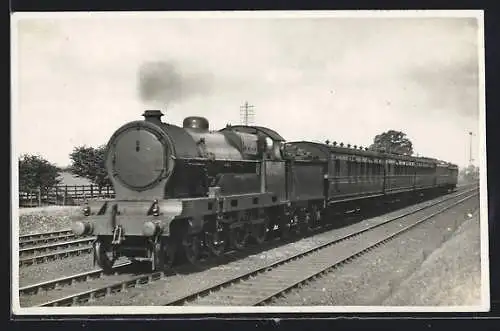 AK Dampflokomotive der englischen Eisenbahn