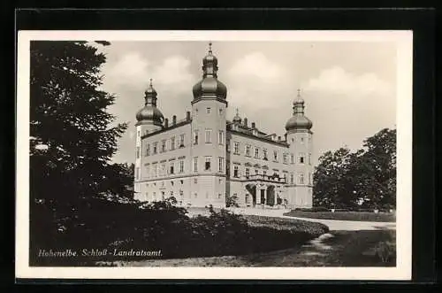 AK Hohenelbe, Schloss, Landratsamt