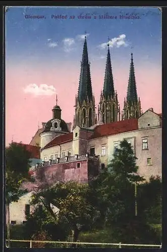 AK Olomouc, Pohled na chram z klastera Hradiska