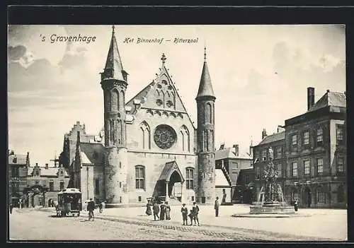 AK s Gravenhage, Het Binnenhof, Ritterzaal