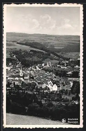 AK Ettelbrück, Panorama-Ansicht