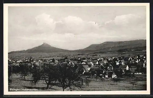 AK Bisingen, Blick auf die Stadt