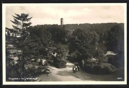 AK Burgstädt i. Sa., Wettinhain