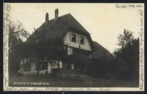 AK Arlesheim, Ansicht vom Kinderheim