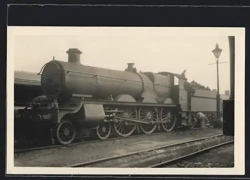 AK Dampflokomotive Saint Ambrose, englische Eisenbahn