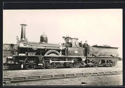 AK Dampflokomotive No. 12, englische Eisenbahn