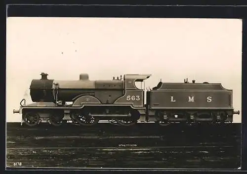 AK Dampflokomotive No. 563 der LMS