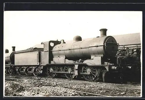 AK Dampflokomotive, englische Eisenbahn