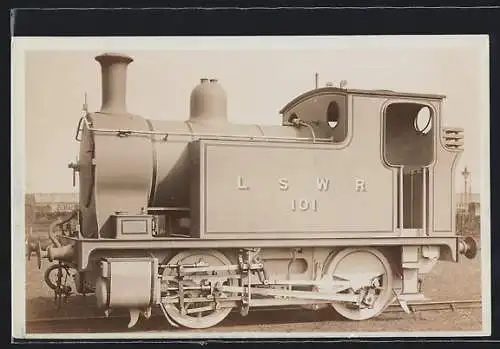 AK Dampflokomotive No. 101 der LSWR